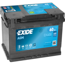 Batteria Exide EK600 | bateriasencasa.com