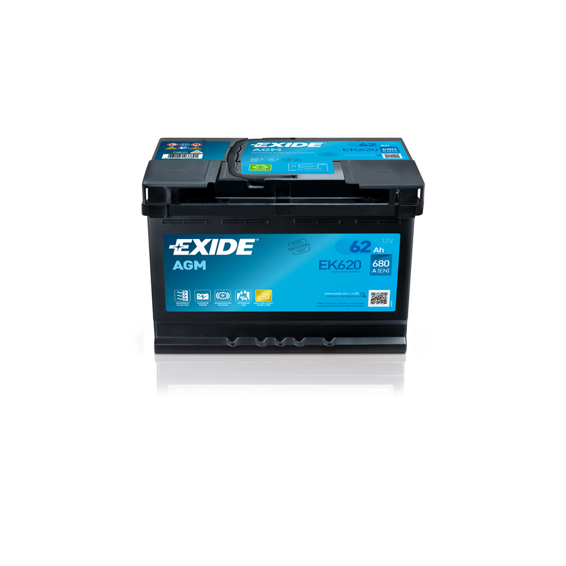 Exide EK620 battery | bateriasencasa.com