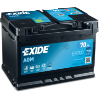 Exide EK700 battery | bateriasencasa.com