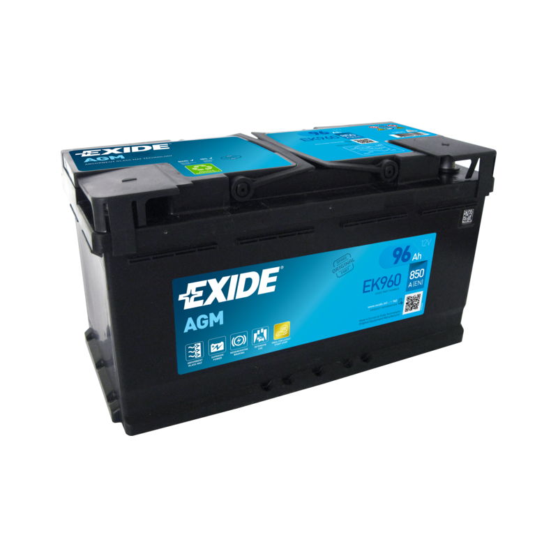 Exide EK960 battery | bateriasencasa.com