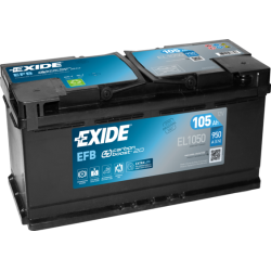 Batería Exide EL1050 | bateriasencasa.com