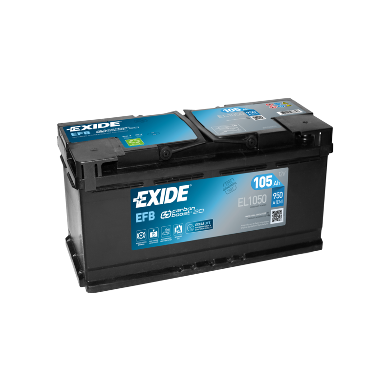 Batteria Exide EL1050 | bateriasencasa.com