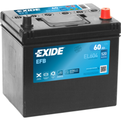 Batería Exide EL604 | bateriasencasa.com
