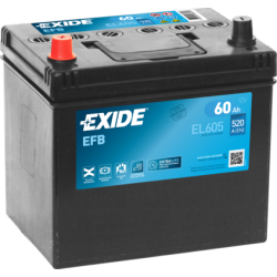 Batería Exide EL605 | bateriasencasa.com
