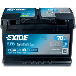 Batería Exide EL700 | bateriasencasa.com