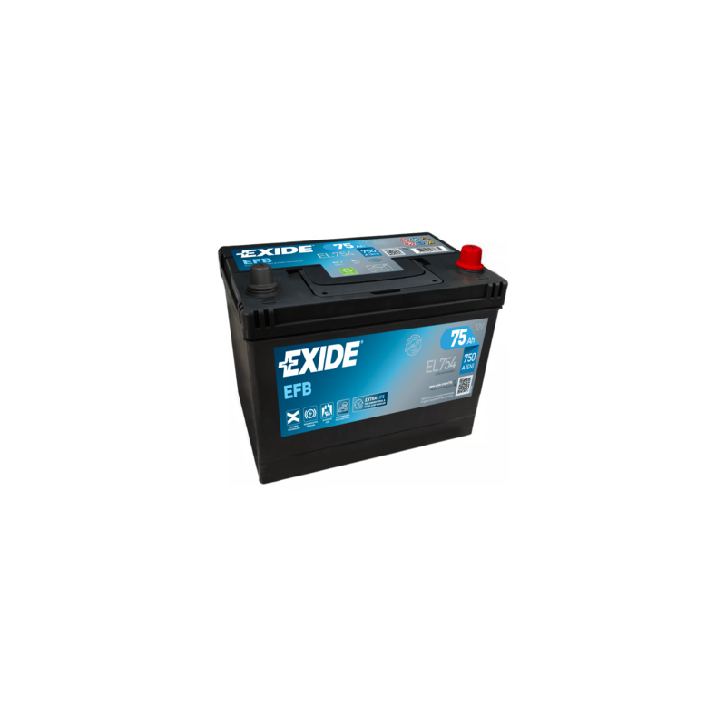 Bateria Exide EL754 | bateriasencasa.com