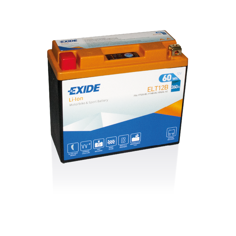 Batteria Exide ELT12B | bateriasencasa.com
