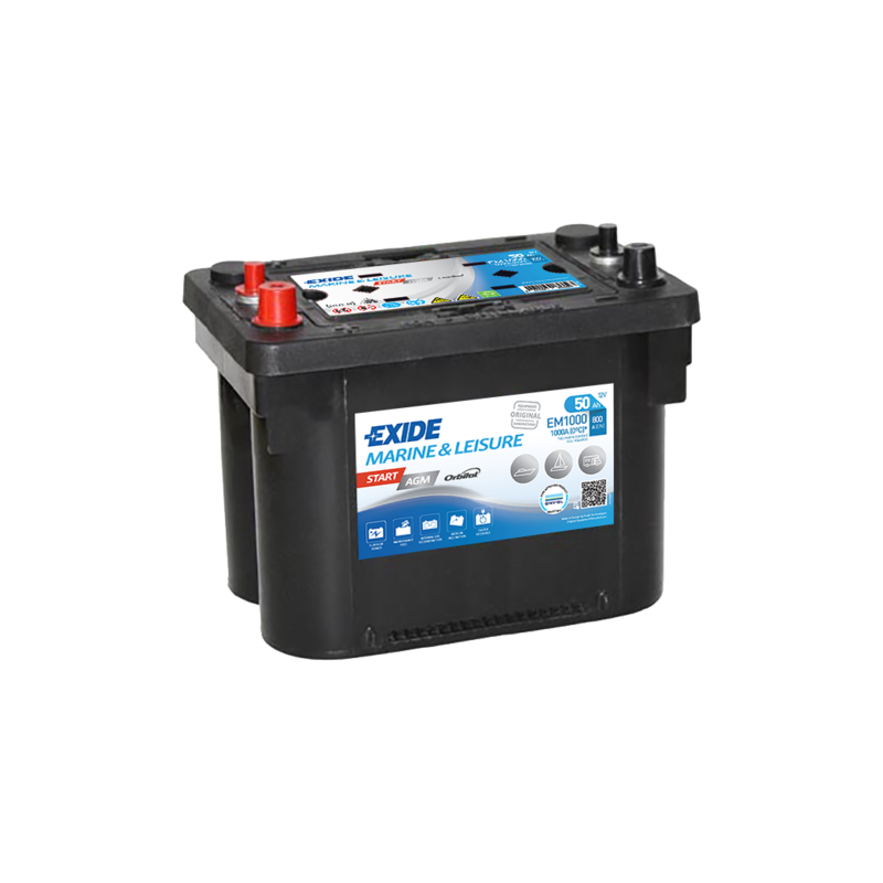 Batería Exide EM1000 | bateriasencasa.com