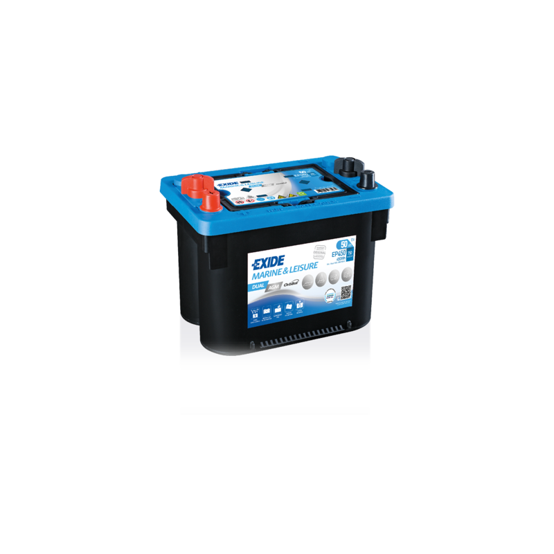 Exide EP450 battery | bateriasencasa.com