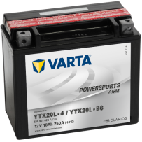 Varta YTX20L-4 YTX20L-BS 518901026 battery | bateriasencasa.com