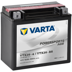 Bateria Varta YTX20-4 YTX20-BS 518902026 | bateriasencasa.com