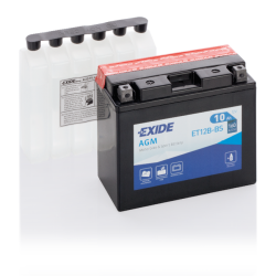 Exide ET12B-BS battery | bateriasencasa.com