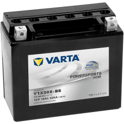 Batterie Varta YTX20H-BS 518908032 | bateriasencasa.com
