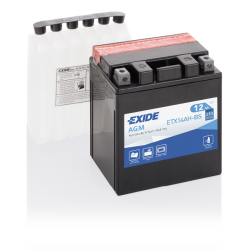 Exide ETX14AH-BS battery | bateriasencasa.com
