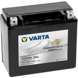 Bateria Varta YTX20L-4 518909027 | bateriasencasa.com