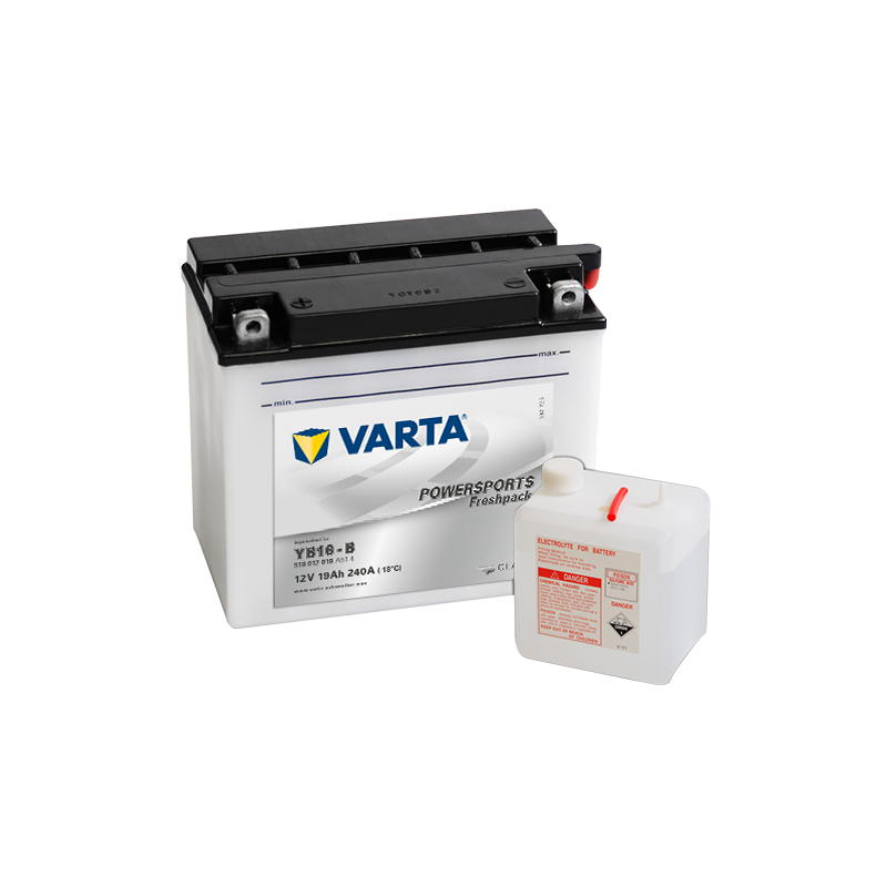 Batería Varta YB16-B 519012019 | bateriasencasa.com