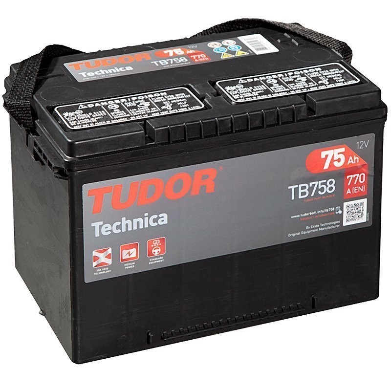 Batería Tudor TB758 | bateriasencasa.com