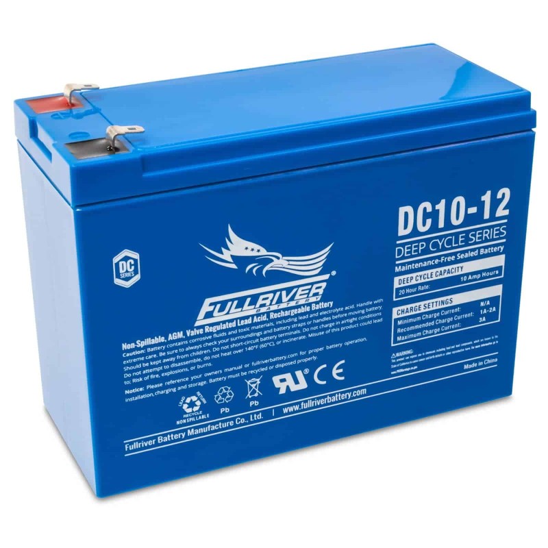 Batterie Fullriver DC10-12 | bateriasencasa.com