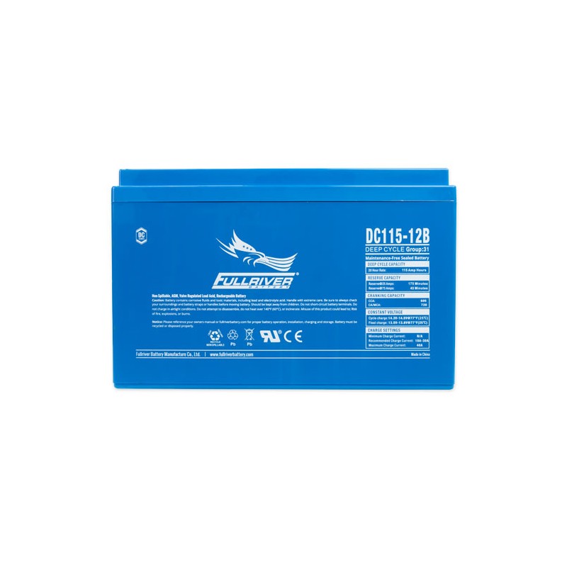 Batterie Fullriver DC115-12B | bateriasencasa.com