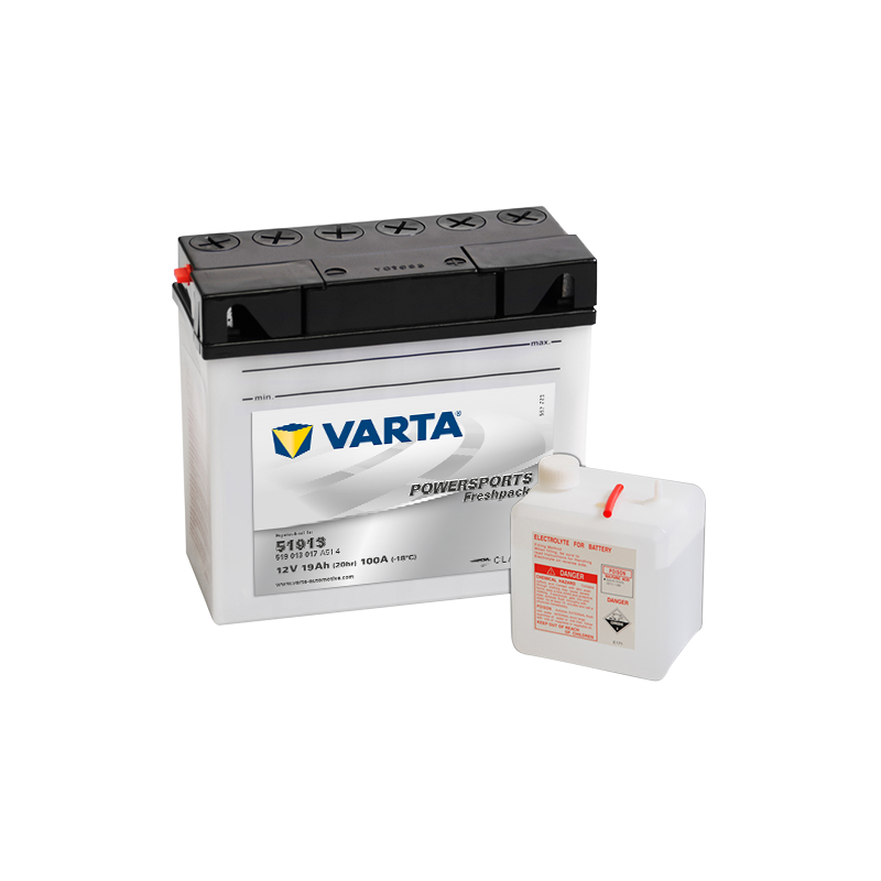 Batteria Varta 51913 519013017 | bateriasencasa.com