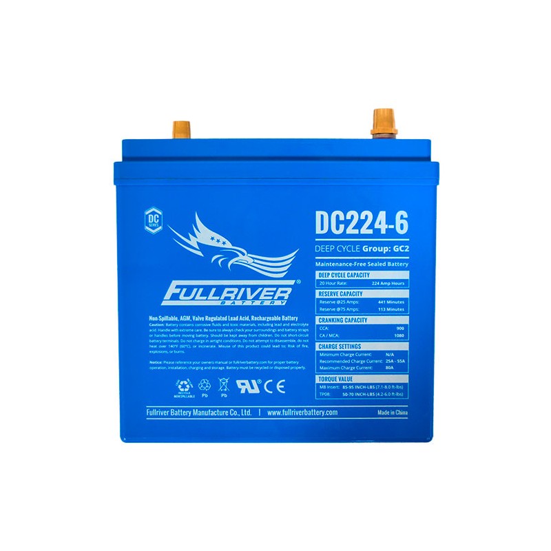 Batterie Fullriver DC224-6 | bateriasencasa.com