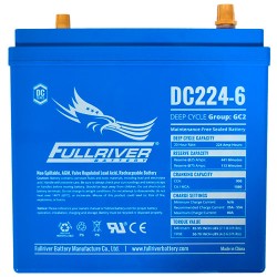 Batteria Fullriver DC224-6A | bateriasencasa.com