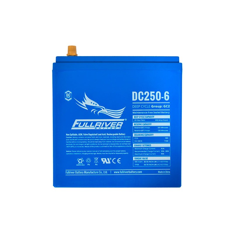 Batterie Fullriver DC250-6 | bateriasencasa.com