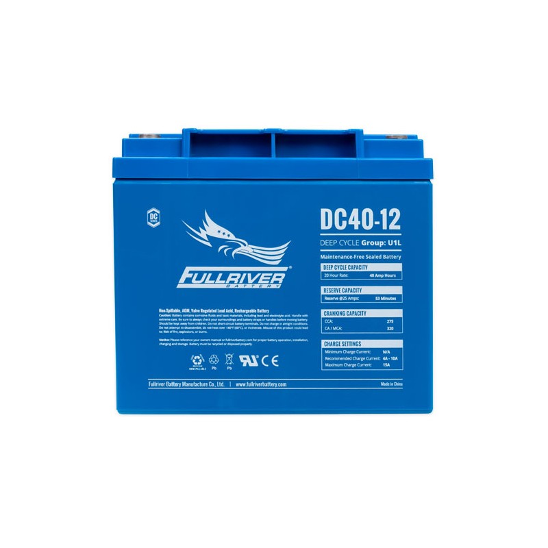 Batterie Fullriver DC40-12 | bateriasencasa.com