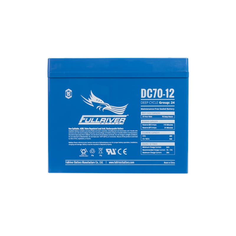 Batteria Fullriver DC70-12 | bateriasencasa.com