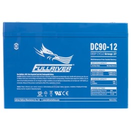 Bateria Fullriver DC90-12 90Ah - 1