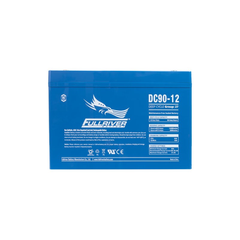Batterie Fullriver DC90-12 | bateriasencasa.com