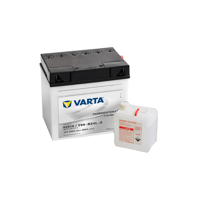 Batería Varta 52515 Y60-N24L-A 525015022 | bateriasencasa.com