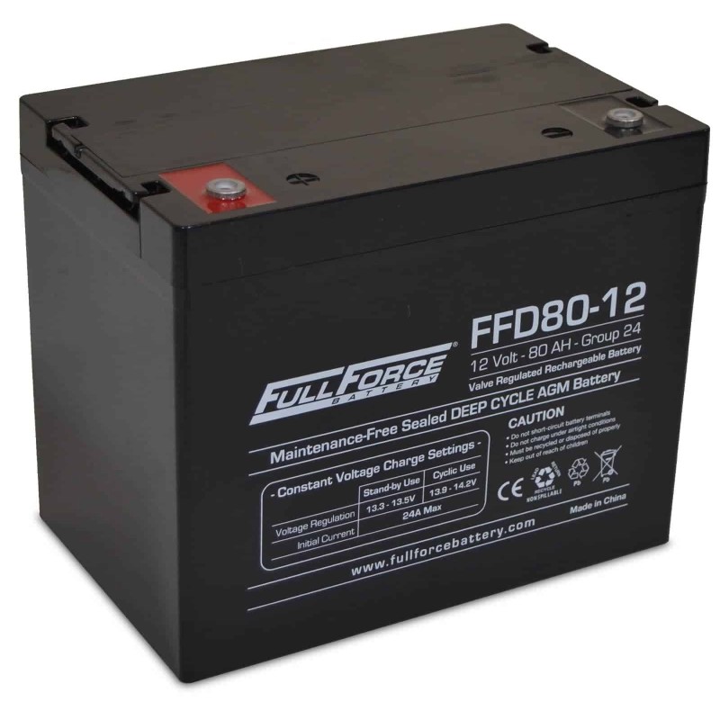 Batterie Fullriver FFD80-12 | bateriasencasa.com