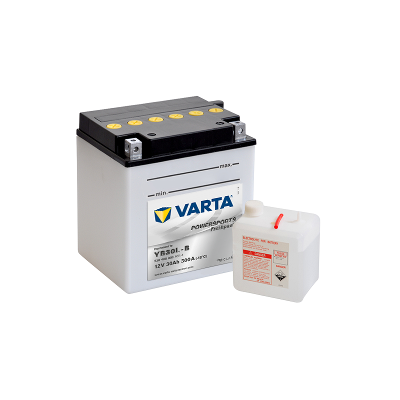 Varta YB30L-B 530400030 battery | bateriasencasa.com