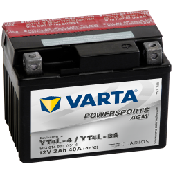 Batterie Varta YT4L-4 YT4L-BS 503014003 | bateriasencasa.com