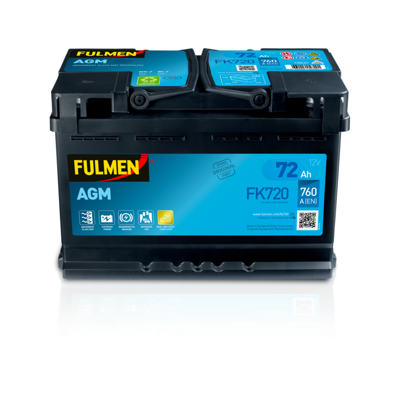 Fulmen FK720 battery | bateriasencasa.com